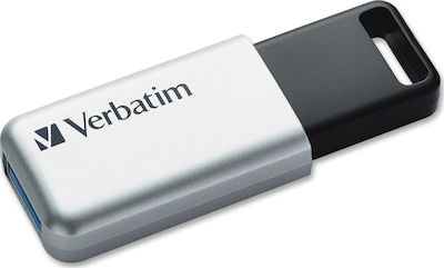 Verbatim Secure Pro 32GB USB 3.0 Stick Silver