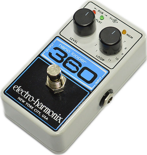 Electro-Harmonix Nano 360 Pedals Effect Looper Electric Guitar and Electric Bass