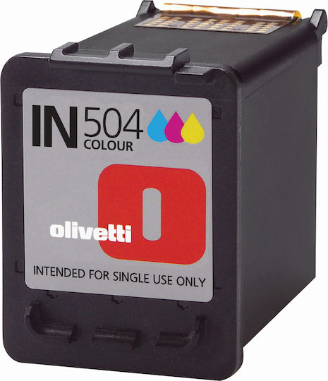 Olivetti IN504 Γνήσιο Μελάνι Εκτυπωτή InkJet Πολλαπλό (Color) (B0496)