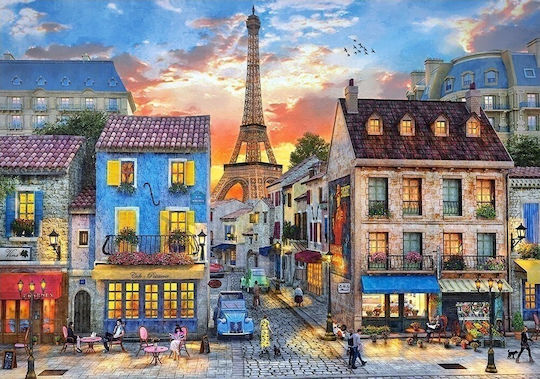 Streets Of Paris Puzzle 2D 500 Pieces