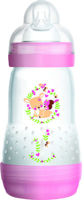 Mam Flasche Easy Start Anti-Colic Gegen Koliken 260ml für 2+ Monate 1Stück Pink ΛΙβελούλα