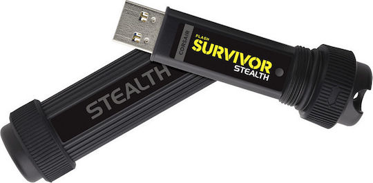 Corsair Flash Survivor Stealth 64GB USB 3.0 Stick Black