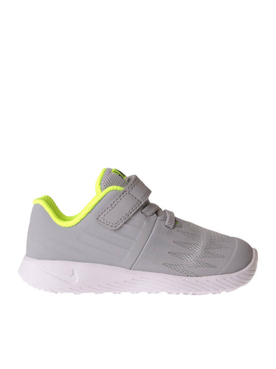Star Runner Star Runner Kids Sports Shoes Running with Hoop & Loop Closure Gray