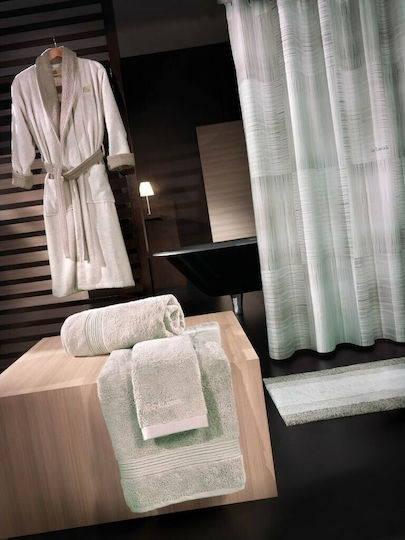 Guy Laroche Cozy Fabric Shower Curtain 180x185cm Wenge Guy Laroche Cozy Fabric Shower Curtain 180x185cm Wenge