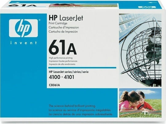 HP 61A Original Toner Laser Printer Black 6000 Pages (C8061A)