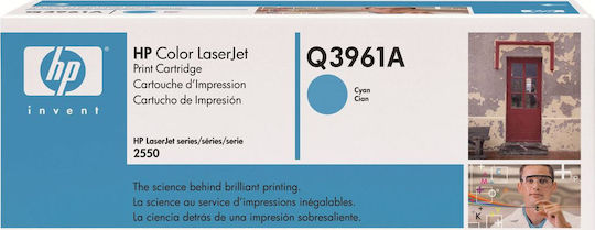 HP 122A Original Toner Laserdrucker Cyan 4000 Seiten (Q3961A)