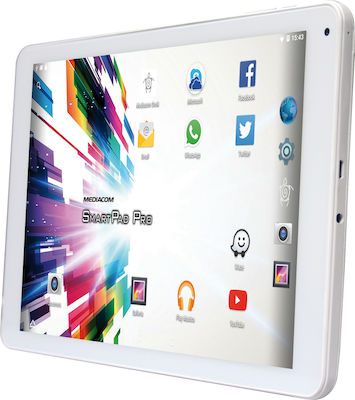 SmartPad 10.1 Pro 10.1" Таблет с WiFi (2ГБ/32ГБ) Бял