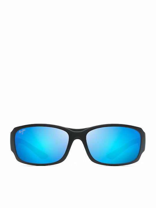 Maui Jim Sonnenbrillen mit Blau Rahmen und Blau Polarisiert Linse B441-2M