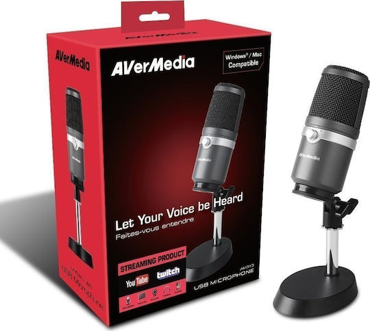 AVerMedia AM310 Μικρόφωνο USB Επιτραπέζιο για Φωνητικά