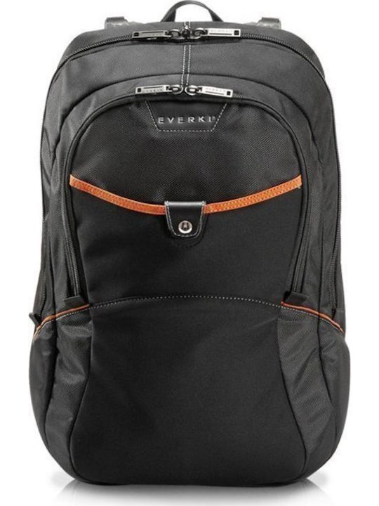 Everki Glide Τσάντα Πλάτης 17.3" Μαύρη