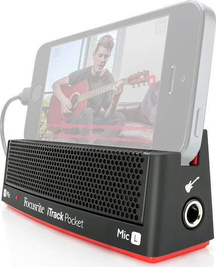 Focusrite iTrack Pocket Εξωτερική Επαγγελματική Κάρτα Ήχου με Σύνδεση USB