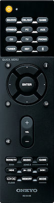 Onkyo Komplettes Heimkino-Set 7.1 HT-S9800THX 165W Eingebautes WiFi Dolby Atmos Schwarz mit kabellosen Lautsprechern