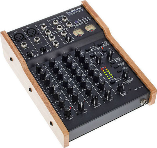 ART Pro Audio TubeMix Analoge Konsole 5 Kanäle mit Phantom Power & 2 XLR-Eingänge