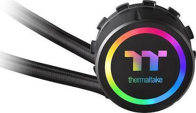 Thermaltake Floe Riing RGB 280 TT Premium Edition Υδρόψυξη Επεξεργαστή Διπλού Ανεμιστήρα 140mm για Socket AM4/1200/115x