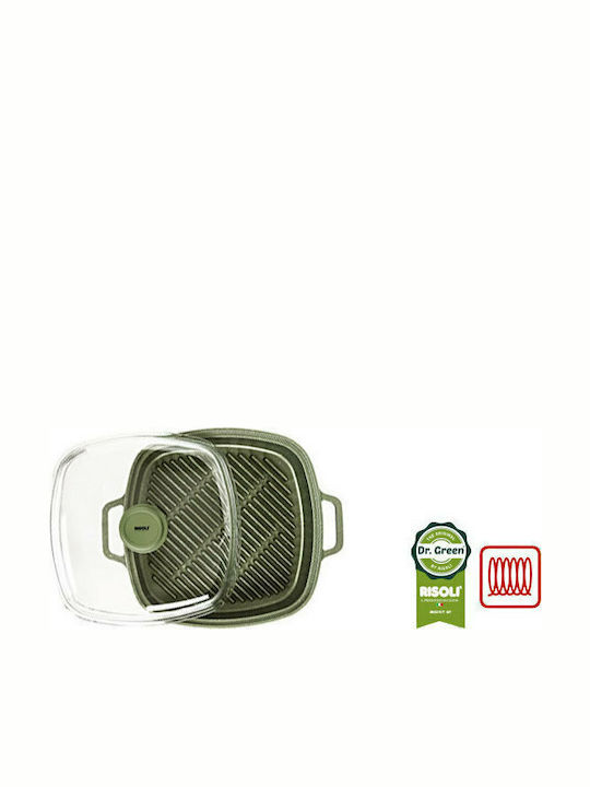 Risoli VaporGrill Dr.Green Shallow Pot made of Cast Aluminum 26cm