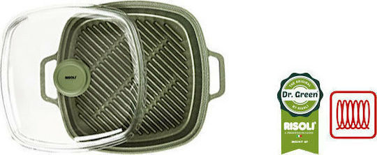 Risoli Dr Green Oală Joasă Din Aluminiu Turnat 26cm