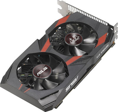 Asus GeForce GTX 1050 Ti 4GB GDDR5 Cerberus OC Κάρτα Γραφικών