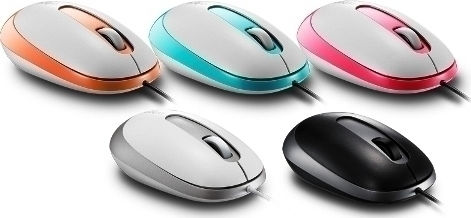 Rapoo N3200 Wired Mouse Black