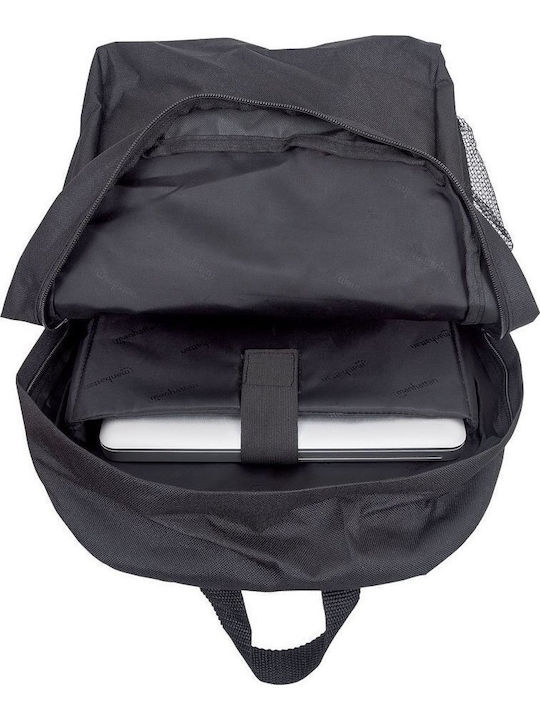 Manhattan Knappack Τσάντα Πλάτης για Laptop 15.6" σε Μαύρο χρώμα