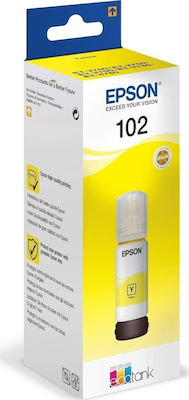 Epson 102 InkJet Printer Ink Yellow (C13T03R440)