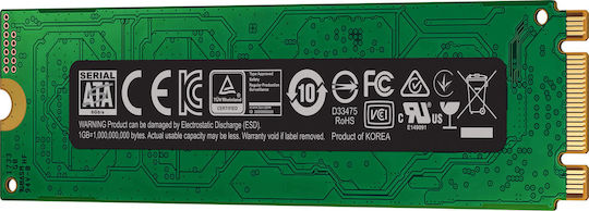 Samsung 860 Evo M.2 SSD 250GB τύπου M.2 με σύνδεση SATA III MZ-N6E250BW