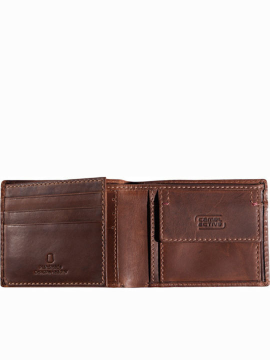 Salamanca Leather Men's Wallet Classic Tabac Brown