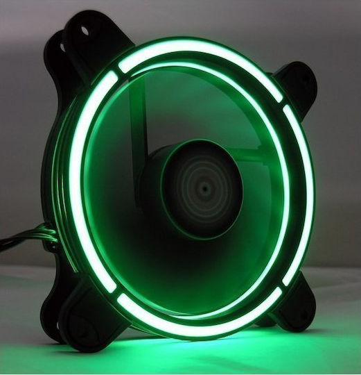 LC-Power LC-CF-COMBO Case Fans 120mm (1500rpm / 34cfm) with RGB Lighting and 4-Pin Molex Connection
