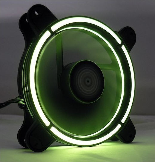 LC-Power LC-CF-COMBO Case Fans 120mm (1500rpm / 34cfm) with RGB Lighting and 4-Pin Molex Connection