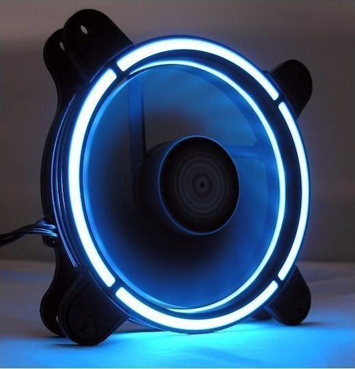 LC-Power LC-CF-COMBO Case Fans 120mm (1500rpm / 34cfm) with RGB Lighting and 4-Pin Molex Connection
