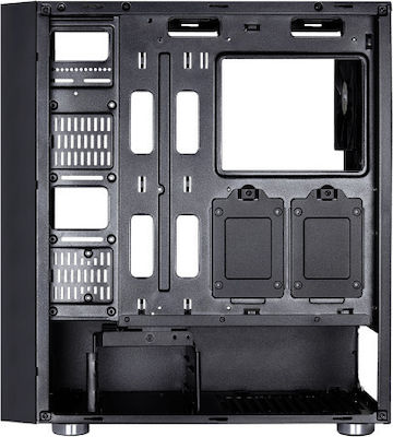 Aerocool Quartz Gaming Midi-Turm Computergehäuse mit RGB-Beleuchtung Mehrfarbig