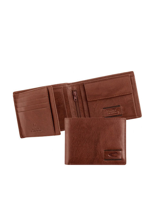 Panama Leather Men's Wallet Classic Tabac Brown