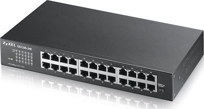 Zyxel GS-1100-24E Unmanaged L2 Switch με 24 Θύρες Gigabit (1Gbps) Ethernet