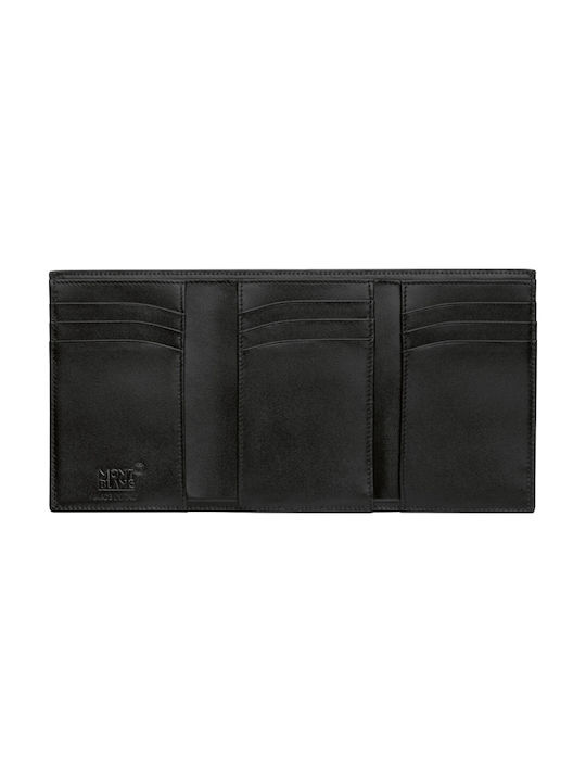 Mont Blanc Meisterstuck Men's Leather Card Wallet Black