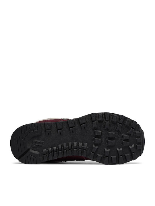 574 Classic Kids Sneakers Burgundy