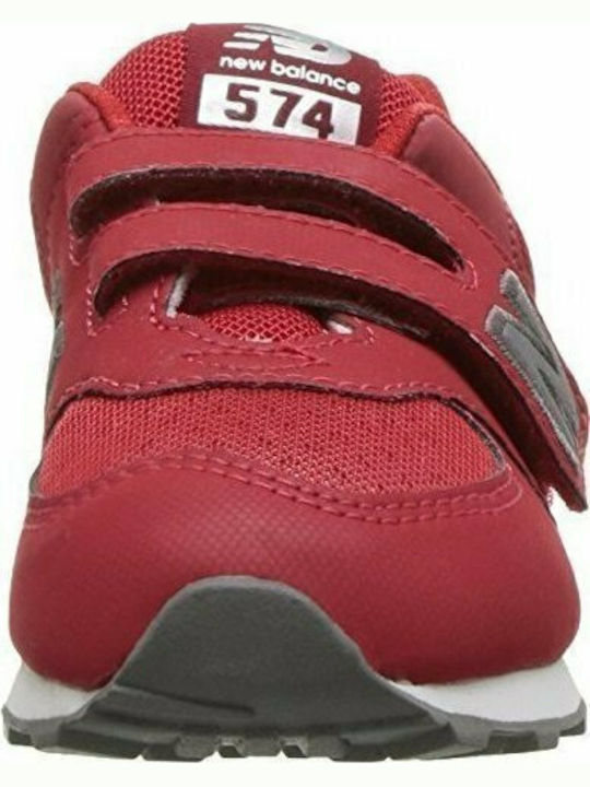 New Balance Παιδικά Sneakers 574 με Σκρατς για Αγόρι Κόκκινα