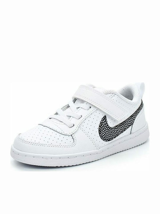 Nike Încălțăminte sport pentru copii Baschet Court Borough Low PS Albe