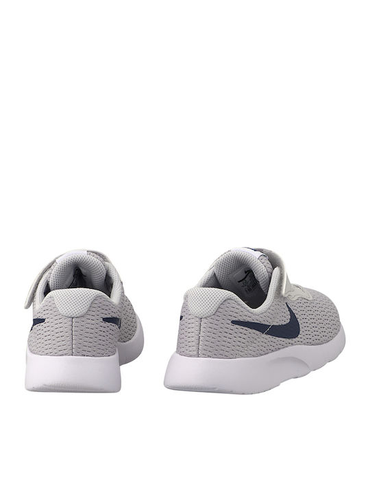 Tanjun Tanjun PS Kids Sports Shoes Running with Hoop & Loop Closure Vast Grey / Navy / White