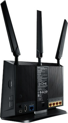Asus 4G-AC55U Drahtlos 4G mit 4 Anschlüssen Gigabit Ethernet