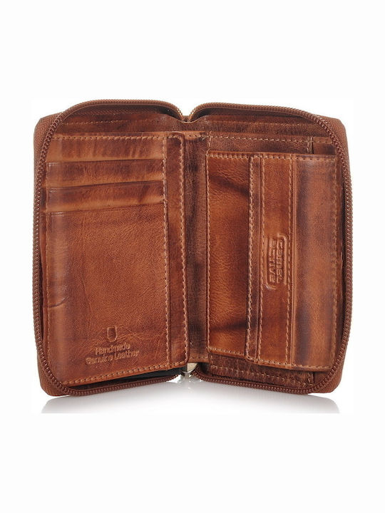 Melbourne Leather Men's Wallet Classic Tabac Brown