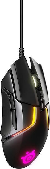 SteelSeries Rival 600 RGB Gaming Gaming Maus Schwarz