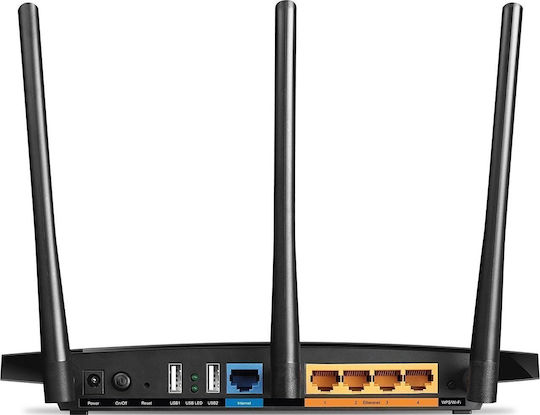 TP-LINK Archer C7 v2 Ασύρματο Router Wi‑Fi 5 με 4 Θύρες Gigabit