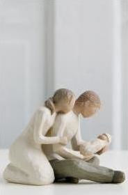 Willow Tree Διακοσμητικό Αγαλματίδιο Πολυρητίνης New life 10x13cm