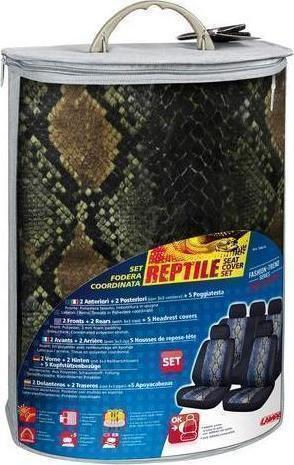 Lampa Set Huse Auto 9buc Poliester Reptile Multicolor