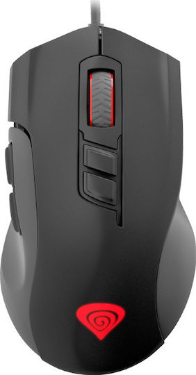Genesis Xenon 400 RGB Gaming Ποντίκι 5200 DPI Μαύρο