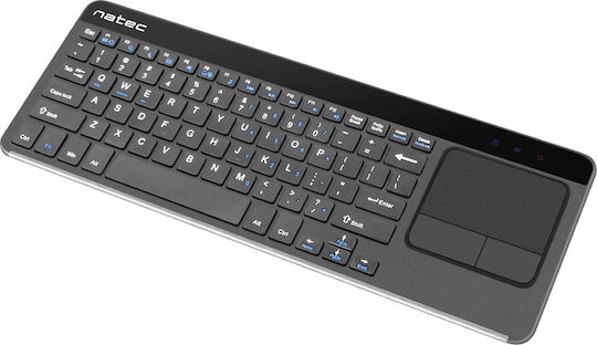 Natec NKL-0968 Fără fir Tastatură cu touchpad Engleză US