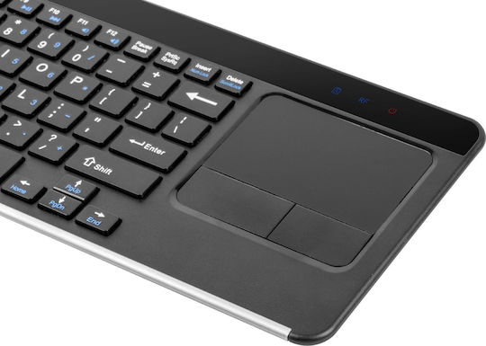 Natec NKL-0968 Fără fir Tastatură cu touchpad Engleză US