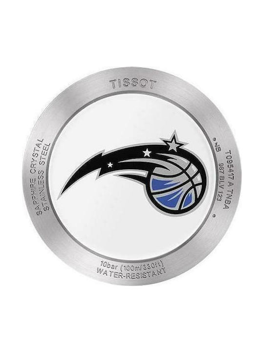 Tissot Quickster Chronograph NBA Charlotte Hornets Ρολόι Μπαταρίας με Υφασμάτινο Λουράκι