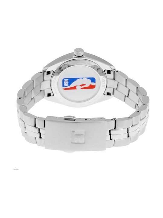 Tissot PR 100 NBA Special Edition Lady Ρολόι Μπαταρίας με Μεταλλικό Μπρασελέ