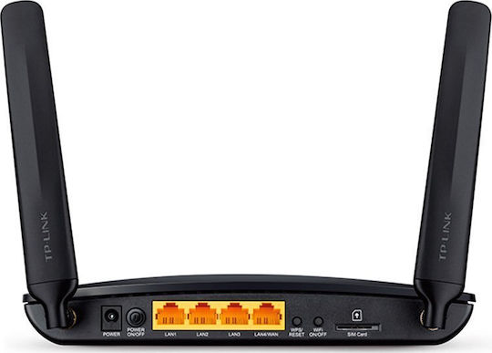 TP-LINK TL-MR6400 v1 Wireless 4G Router Wi‑Fi 4 with 4 Ports