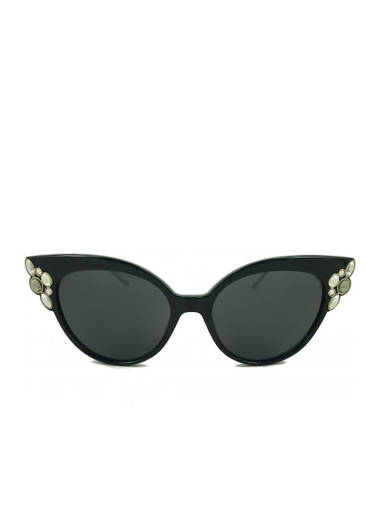 Liu Jo LJ685SR 001 Women's Sunglasses with Black Frame